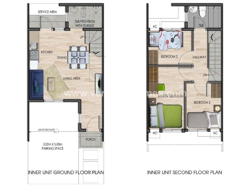 Inner Unit Floor Plan Inner Unit Floor Plan